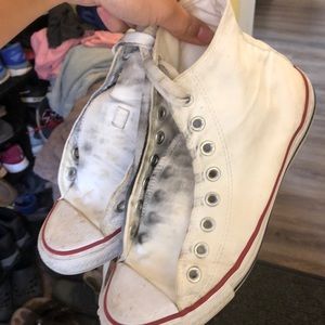 White high top converse